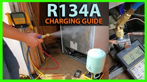 How To Correctly Add Freon to your Refrigerator R134a 